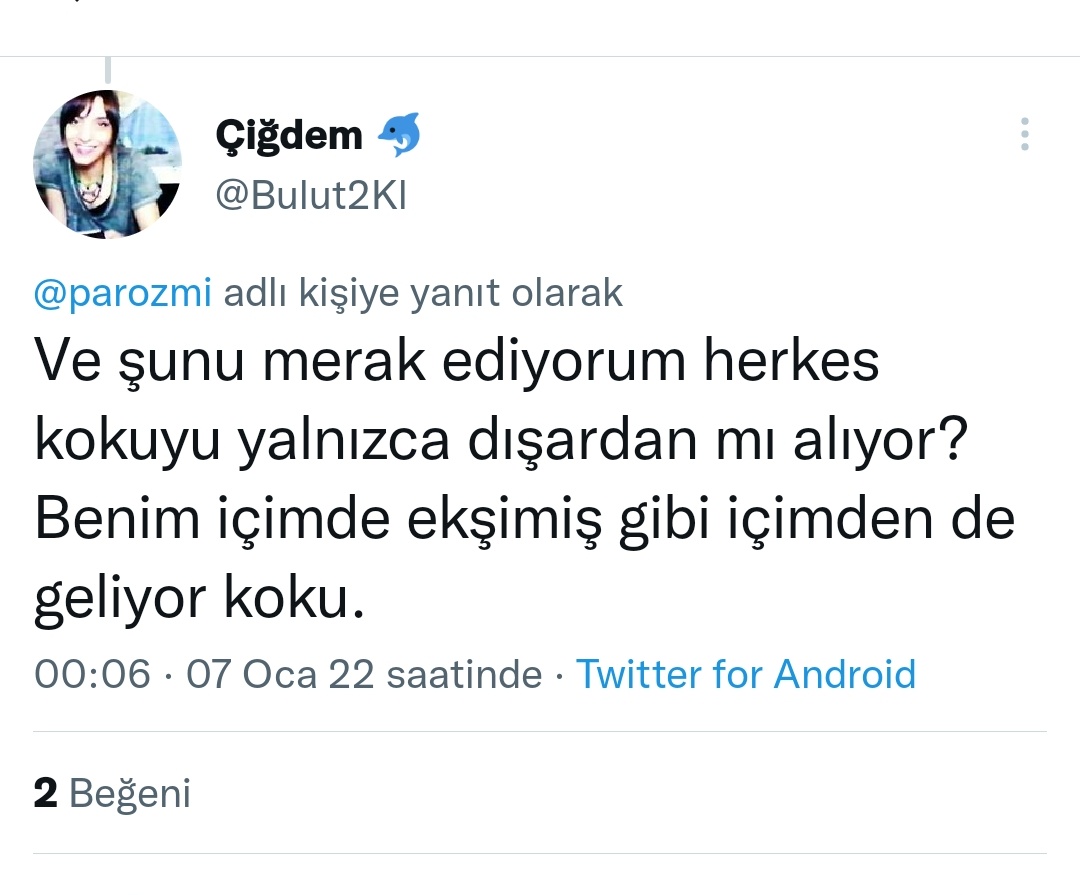 Parosmi tweet media
