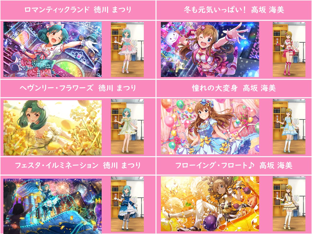 User Welcome Ssrセレクションチケット 交換対象のカードと衣装一覧 ミリシタ T Co K5iaqiaoqy Twitter