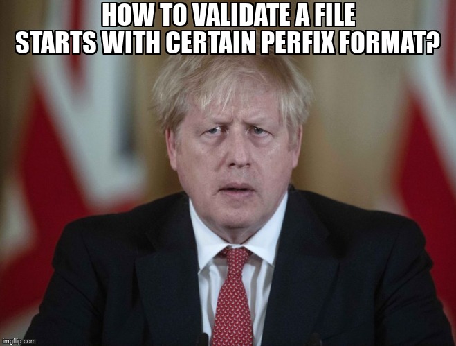 overflow_meme's tweet image. How to validate a file starts with certain perfix format? stackoverflow.com/questions/7215… #python27 #python