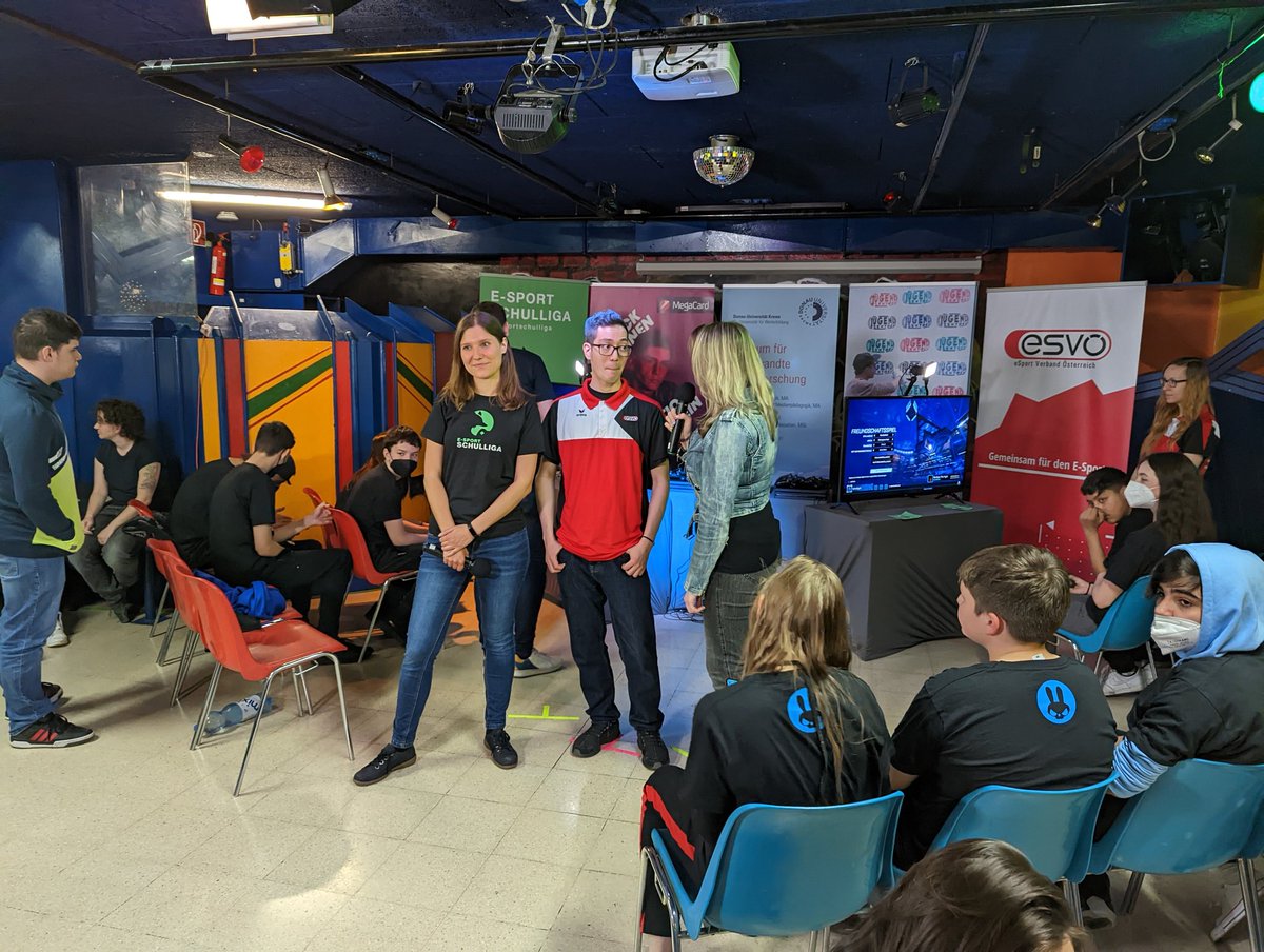 Heute findet das von uns unterstützte Finale der <a href="/esportschulliga/">E-Sport Schulliga</a> in Wien Floridsdorf statt, wo wir unsere Rolle und die unserer Schiedsrichter vor knapp 2.000 Zusehern auf Twitch vorstellen durften.