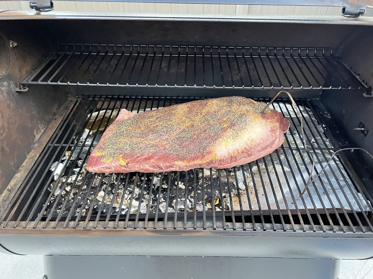 First brisket of the year up here in Ottawa. #grillsmafia
