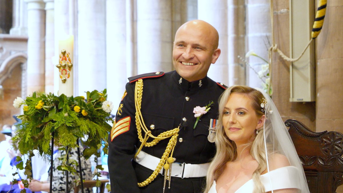 Pyro_Media's tweet photo. A huge congratulations to the lovely Ryan and Lauren who got married last weekend at the stunning Hexham Abbey 👰‍♀️🤵‍♂️

We love going through all of the footage after the wedding and we couldn’t resist taking some stills to send to the happy couple ✨ https://t.co/1e9ZPHtgGR