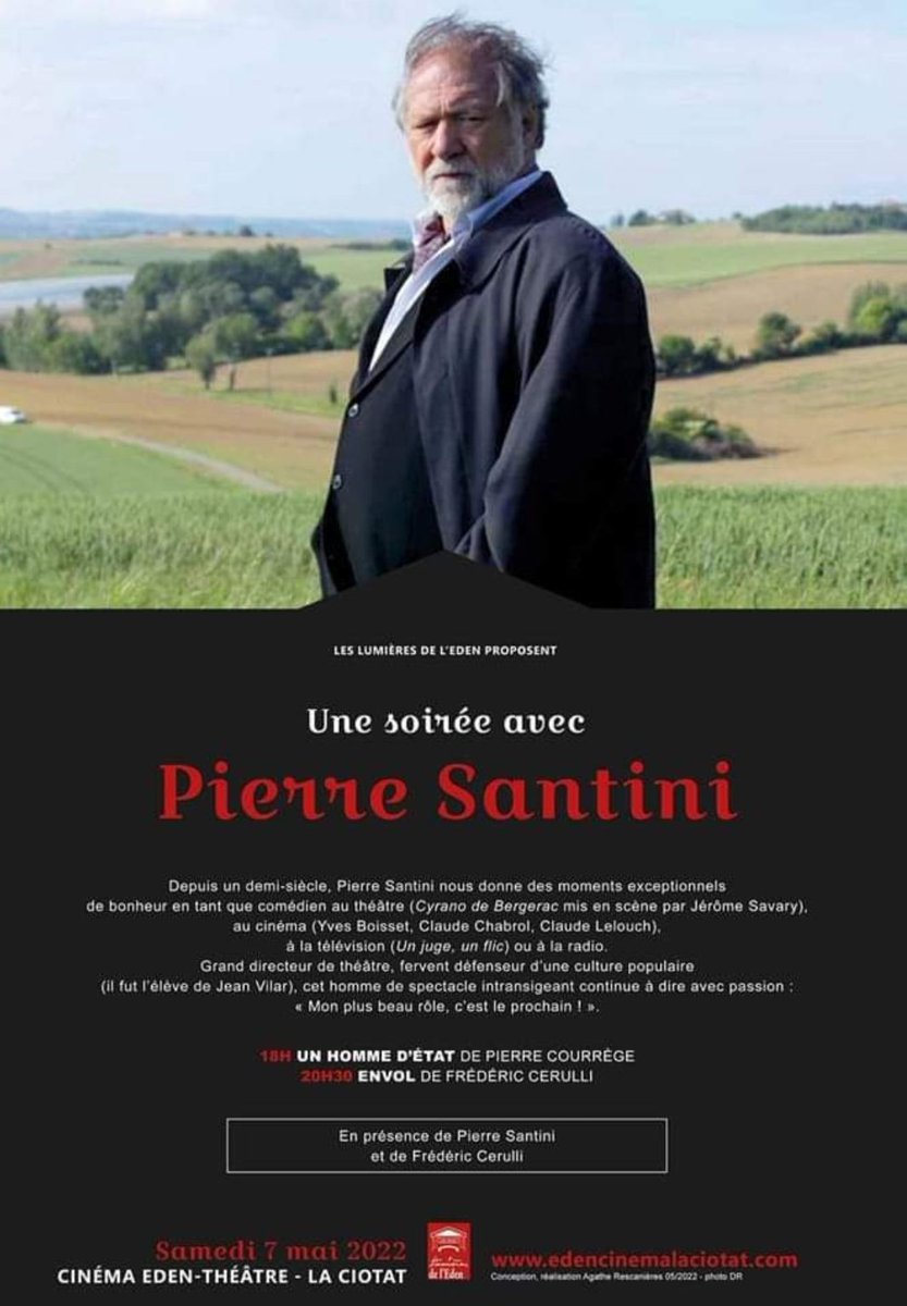 LesFilmsFleurde's tweet photo. Pierre Santini et Frédéric Cerulli présentent "Envol", ce soir à 20h30, au cinéma Eden de La Ciotat, le plus vieux cinéma du monde. Magique ! #envol #eden #laciotat @EDEN_LACIOTAT https://t.co/4uklOoET79