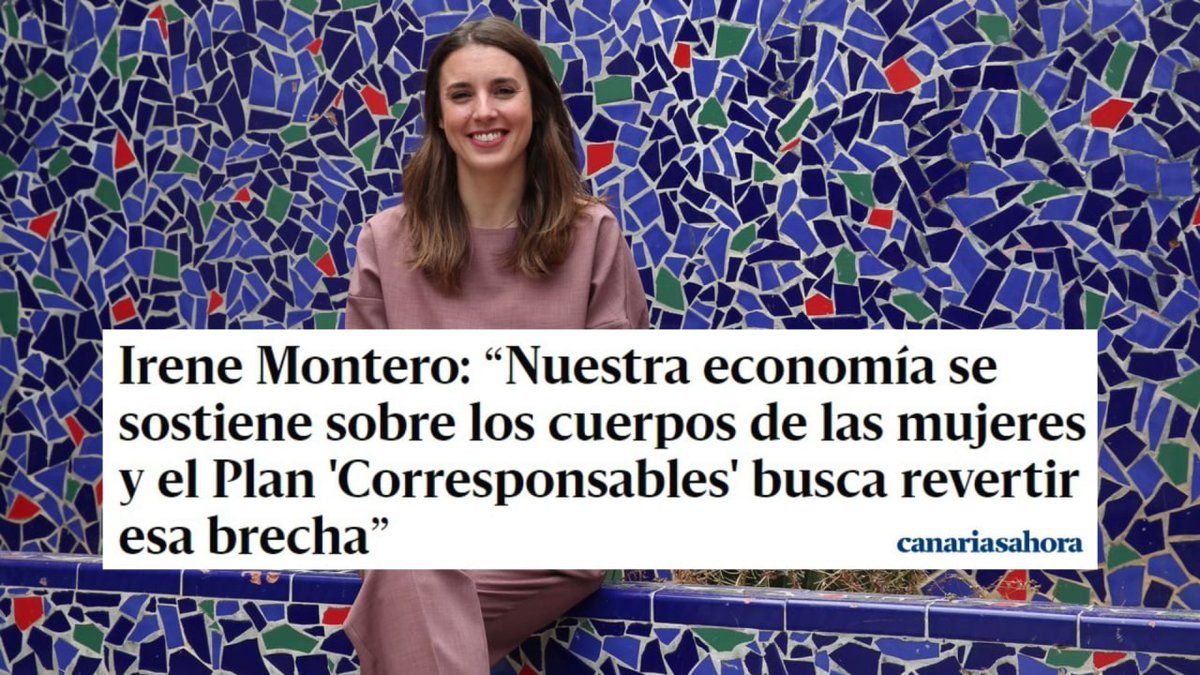 Irene Montero tweet media