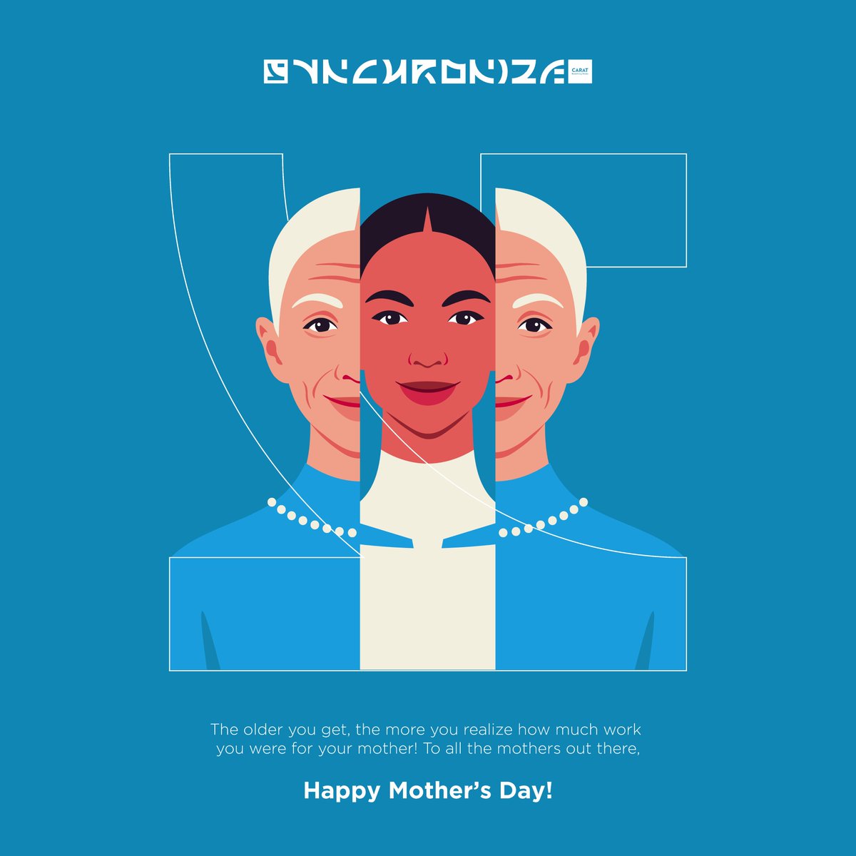 CaratPK's tweet photo. Behind every accomplished employee, is a mother who prayed diligently for their success. Wishing all the mothers out there a very Happy Mother's Day! Thank you for always being there for us.

#SynchronizeCarat #SynergyGroup #CaratPk #MediaAgency #MothersDay https://t.co/nYSczmTTIV