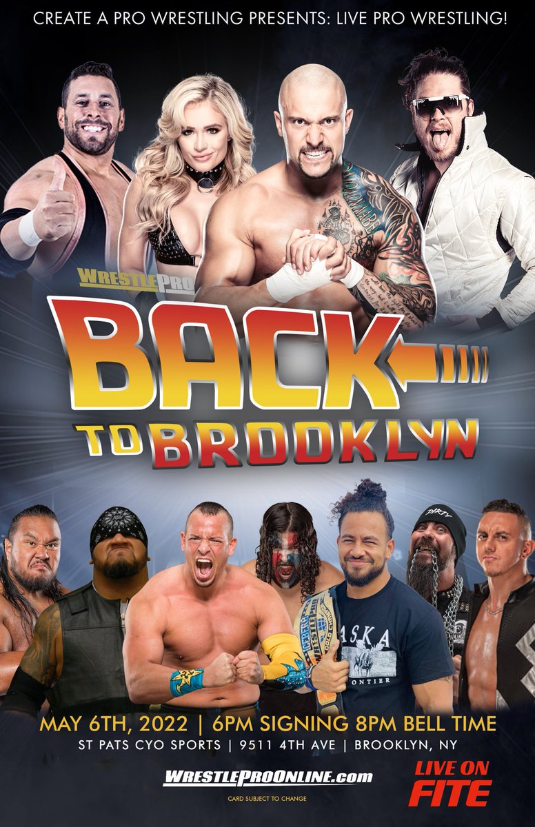 beazyak033313's tweet photo. #NowWatching - WrestlePro: Back To Brooklyn #WrestlePro #BackToBrooklyn #Wrestling #ProWrestling https://t.co/GFmWmt10t4