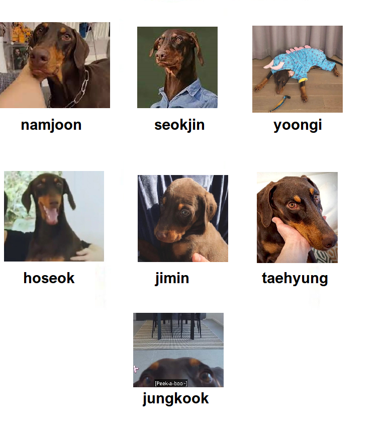 mhereonlyforbts's tweet photo. BTS BUT EVERYONE IS BAM https://t.co/oMRxa0E8IY