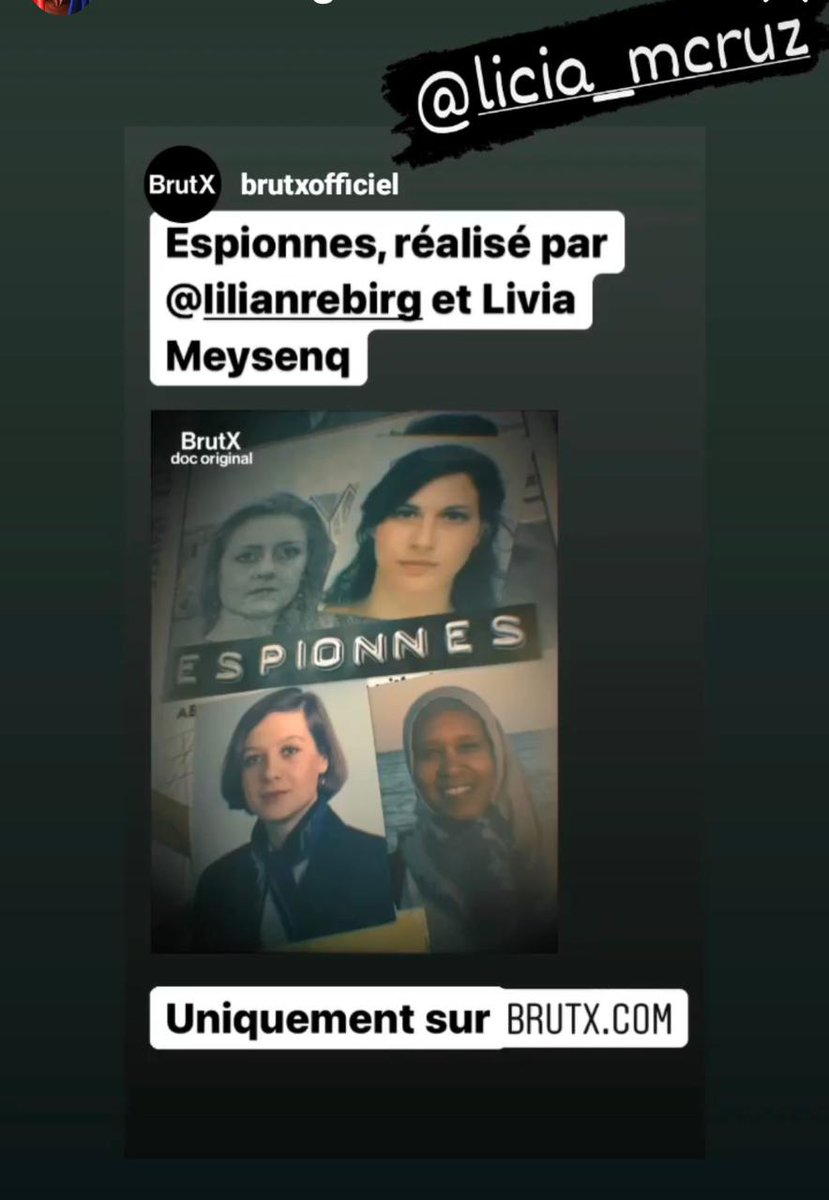 ТВИТ ДНЯ Кстати об "изоляции" России. Французскими документалистами снят фильм "Разведчицы" (шпионки) где одной из главных героинь является полковник СВР Елена Вавилова. Фильм размещен на платформах BrutX и Amazon Prime