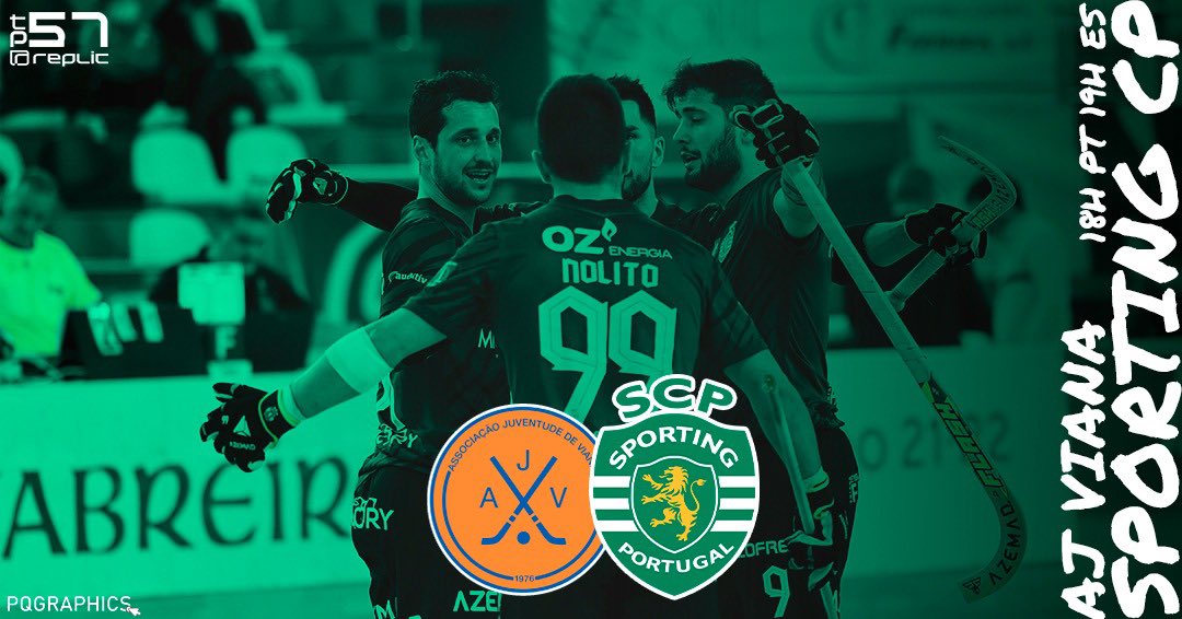 ToniPerez57's tweet photo. Último jogo da fase regular! 

18:00 🇵🇹

💻FPP TV 

Juventude Viana - SPORTING CP 

VAMOS SPORTING 💪💚🦁! 

#sportingclubedeportugal #hoqueipatins #hóqueiscp #condoblelove ✌️ #57tp https://t.co/Lacdn6TW3X