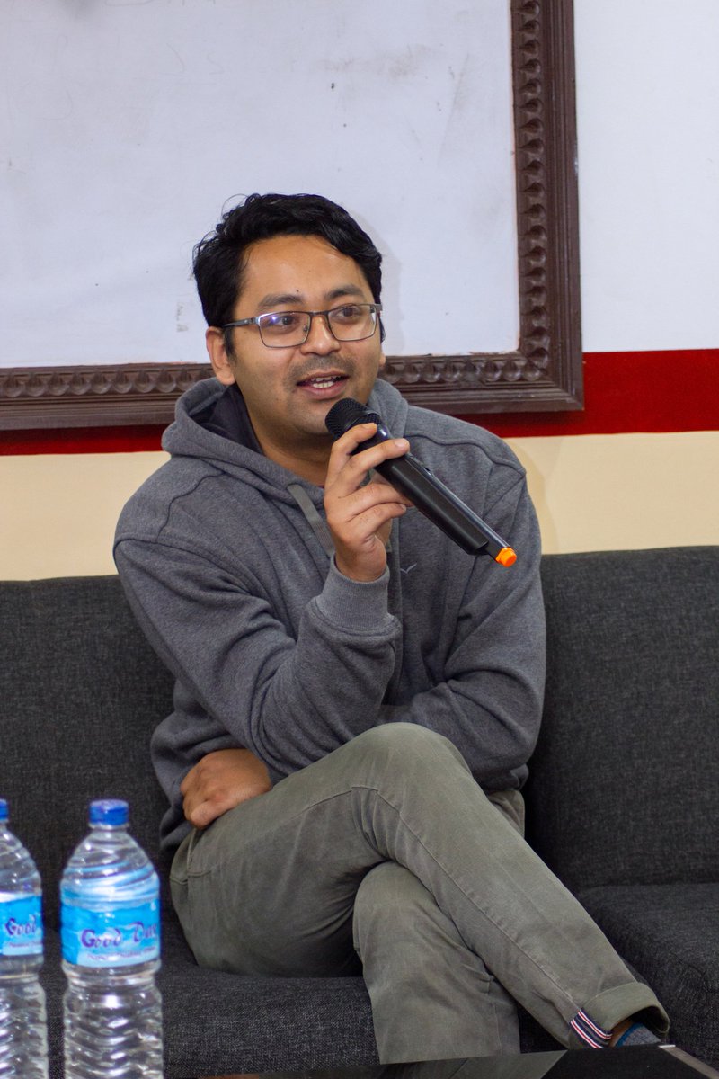 techtrixnepal's tweet photo. A big Thank You to every one for your support and participation in the Talk Show on Big Data, the first pre-event of TechTrix-2022. We are very grateful to Mr. Success Malla for sharing his expertise and also the Talk Show moderator Ms. Smritee Neupane for assisting us. https://t.co/fEDosINRCL