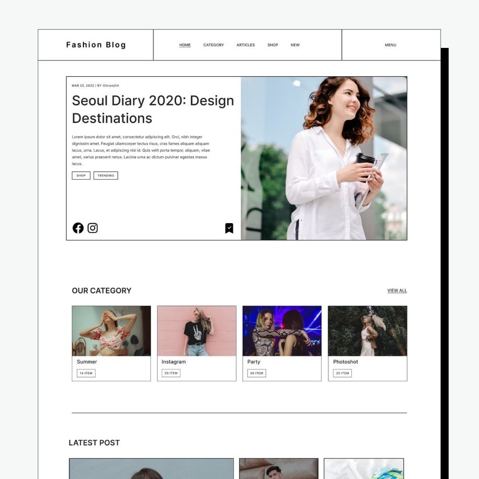 buildbycj's tweet photo. Fashion Blog Website Design On Figma.
Link: https://t.co/oURHZNEKJj
-
Follow me and stay updated
#ui #ux #webdesign #figma #webdesigner #wordpress #elementor #figmalink https://t.co/GewoWWsl6T