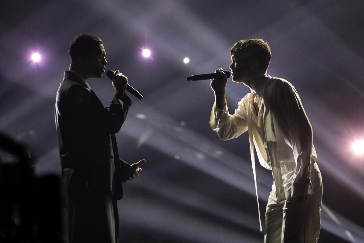 Esc2022Turin's tweet photo. EEEH CHE DIRE?!
Noi stiamo già piangendo🥹

#escita #Eurovision #Eurovision2022 #ESC2022 #Mahmood #Blanco #Brividi #TheSoundOfMusic https://t.co/CxTVwfwhDQ