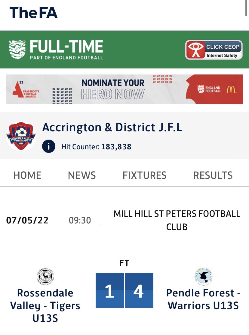 Rusty14Xavi's tweet photo. Well done @SpencerEtherin1 4-1 winner for #Pendleforest in the Accrington district Cup final 🏆🥇 https://t.co/oHD3dxLRD3