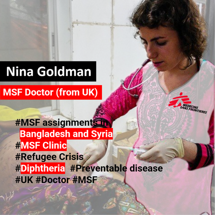 LSHTM Friends of MSF tweet media