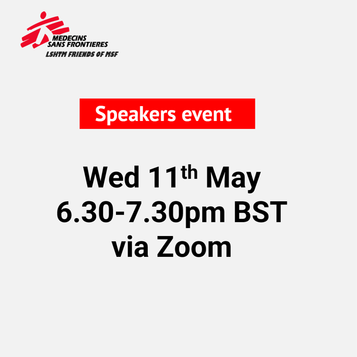 LSHTM Friends of MSF tweet media