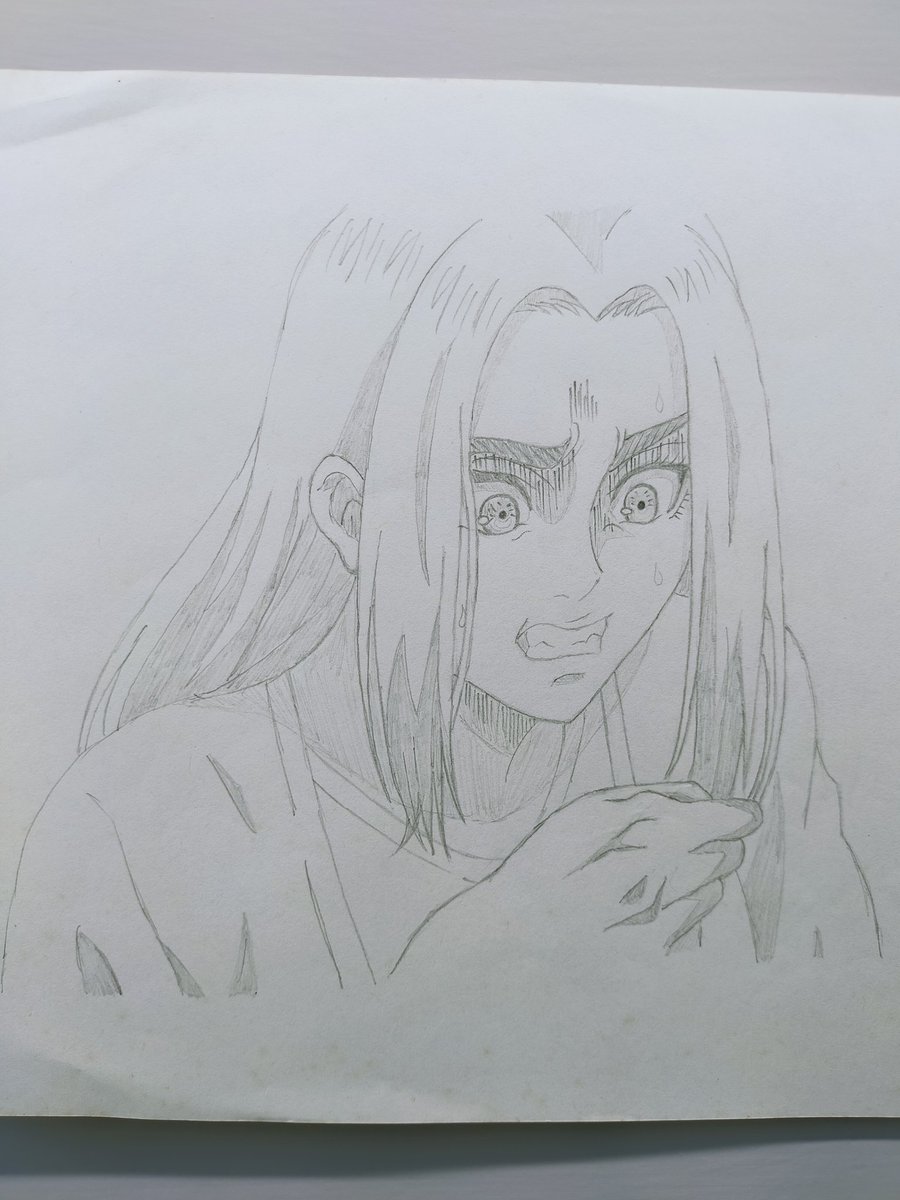 andylu15237641's tweet photo. ［隨筆畫 Drawing］
芙莉妲•雷伊斯（Frieda Reiss��
嘗試兩張疊圖畫的效果還不錯（上張）
Is Frieda going to use the Founding Titan power?
#進撃の巨人 #AttackOnTitan #AttackonTitanFinalSeason #attackontitanfanart #sketchart #sketch #drawingart https://t.co/poStyTW9Ua