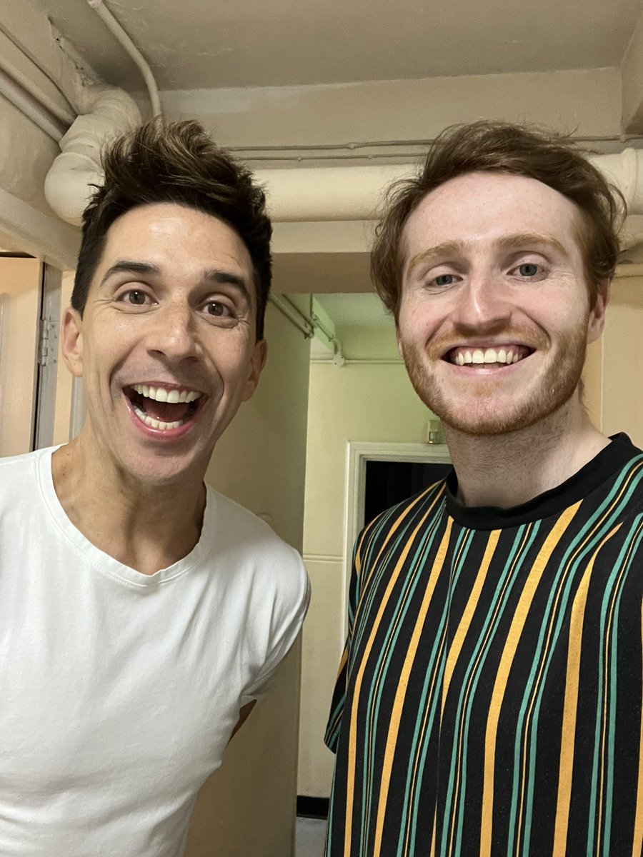 Such a privilege to open for British comedy legend Russell Kane these last two nights! I don’t have an agent, so when comics I grew up watching on TV give me opportunities like this because they wanna help bring through new talent, it’s honestly the best feeling in the world ❤️