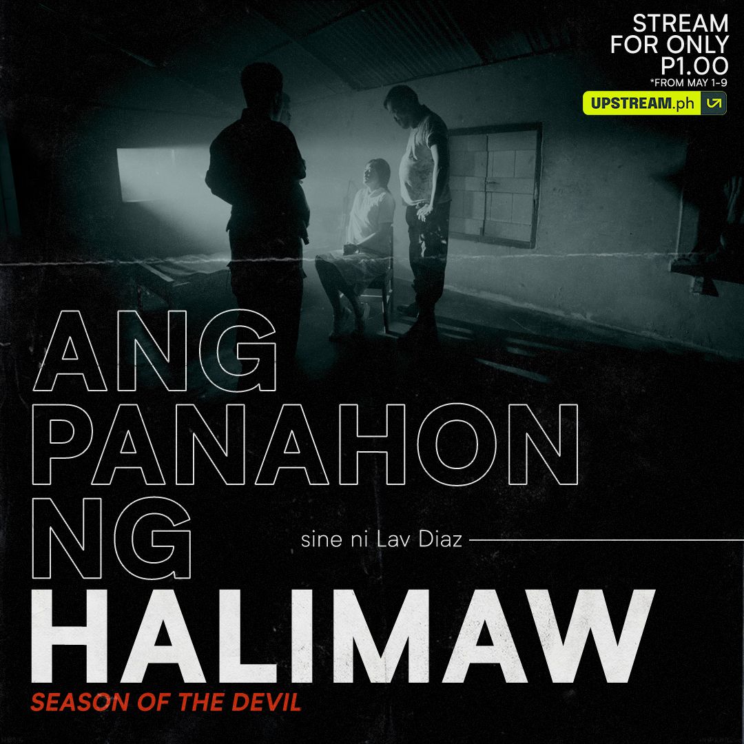 UPSTREAMph's tweet photo. Abangan ang natatanging pagganap nila Shaina Magdayao, Angel Aquino, Piolo Pascual atbp sa isang obra ni Lav Diaz.
#AngPanahonNgHalimaw mapapanood sa #Upstream hanggang May 9 sa halagang Php 1.00 https://t.co/RRf75OxqDF
#UpstreamLocal
#UpstreamNowStreaming https://t.co/DG6jMam3Yb