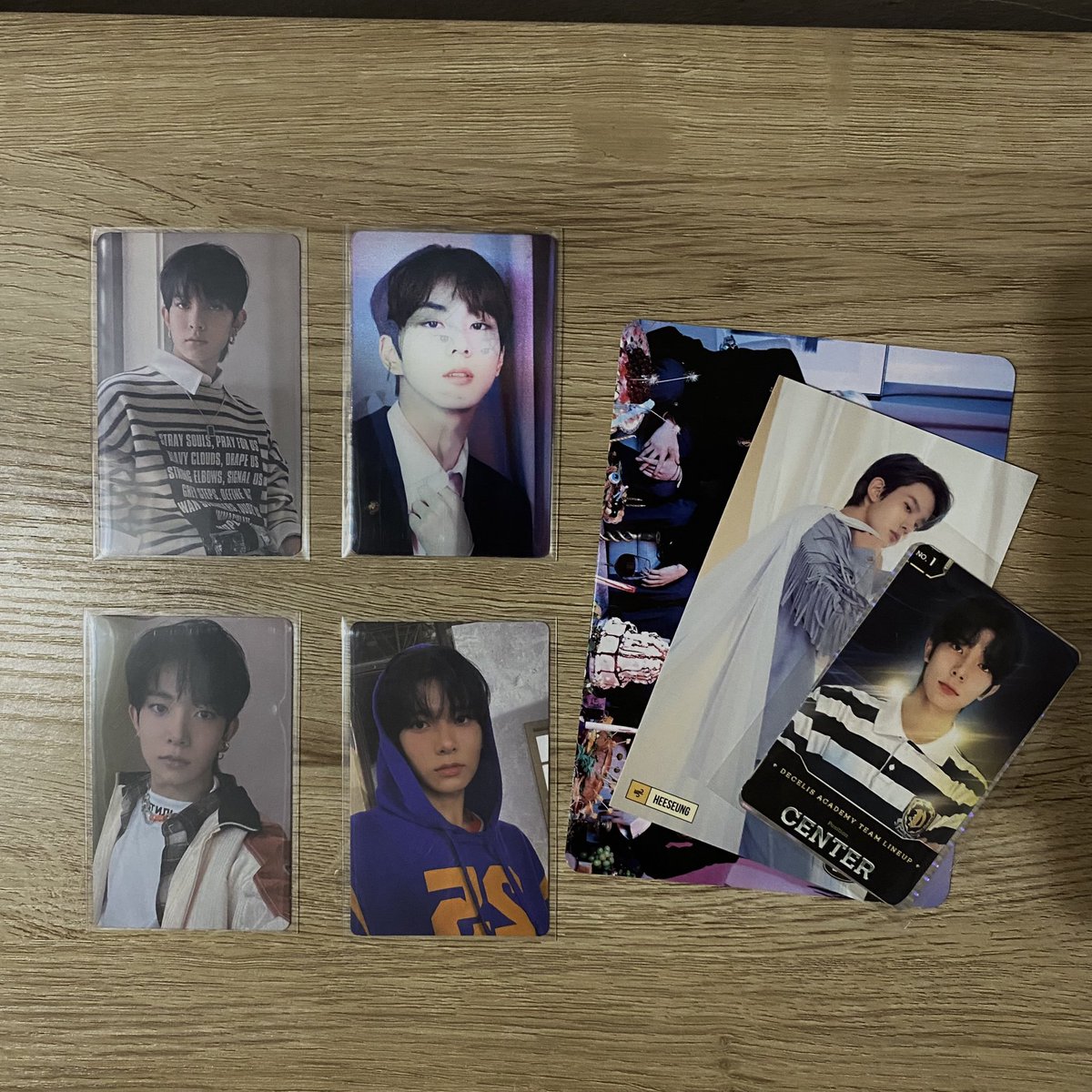 ehrkaw's tweet photo. '*•.¸♡ ꒰ #erimails ꒱ ♡¸.•*' 

ೄྀ࿐ ˊˎ- the pcs and album arrived safely and no damages. thank you for letting me adopt them @wooscie and for packing it securely and smooth transaction!! 💗💗 https://t.co/OTxbFZmYJo