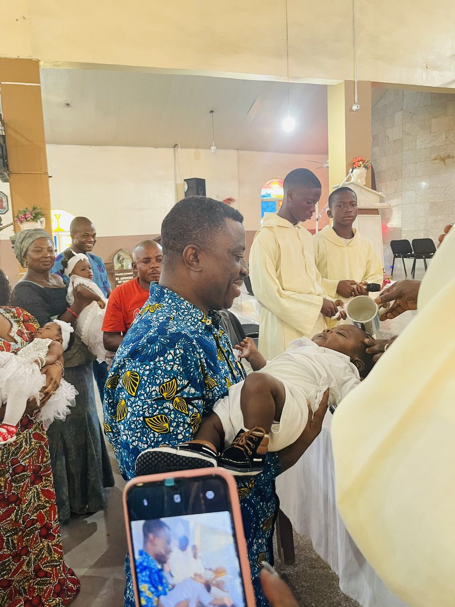 ntufam_'s tweet photo. As a godparent, I make a profession of faith for the person being baptized (the godchild) and assume an obligation to serve as proxies for the parents if they are either unable or neglect to provide for the religious training of the child. So help me God. #PeopleFirst2023. https://t.co/XapYMLn5d4