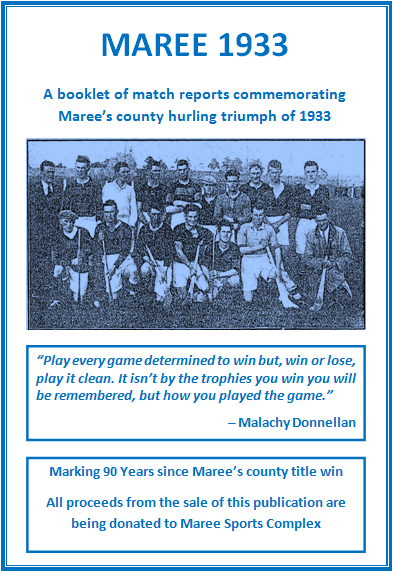 SEGAHSIreland's tweet photo. We're preparing early for @HeritageWeek 2022 and this year we'll launch two booklets each day for charity, with all 18 on gaelic games. Included will be those on the great early club sides and seasons of Killimor (1897), Loughrea (1909/11), Ardrahan (1910), and Maree (1933). https://t.co/aUmIG4NUkW