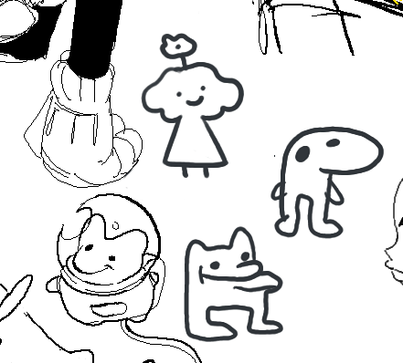 i did not do very much drawing on the @squizxy drawpile but it was still very fun =] 