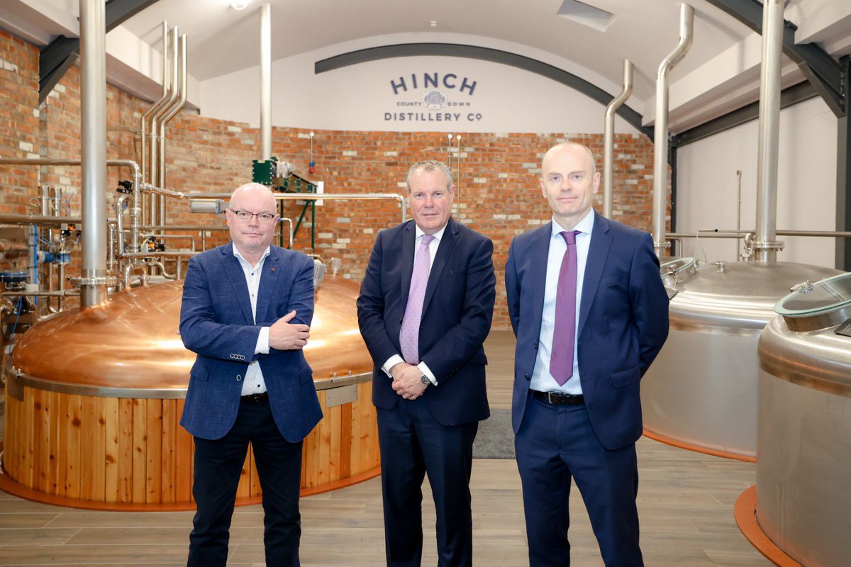 ConorBurnsUK's tweet photo. Northern Ireland’s food&amp;drink industry is world-class. This week I’ve been engaging with top local producers and suppliers including @rooneyfish 🐟, @SAWERSLTD and @hinchdistillery. We will shortly unveil an exciting @NIOgov project to promote NI’s varied and world class produce https://t.co/54DkhL6Lzb