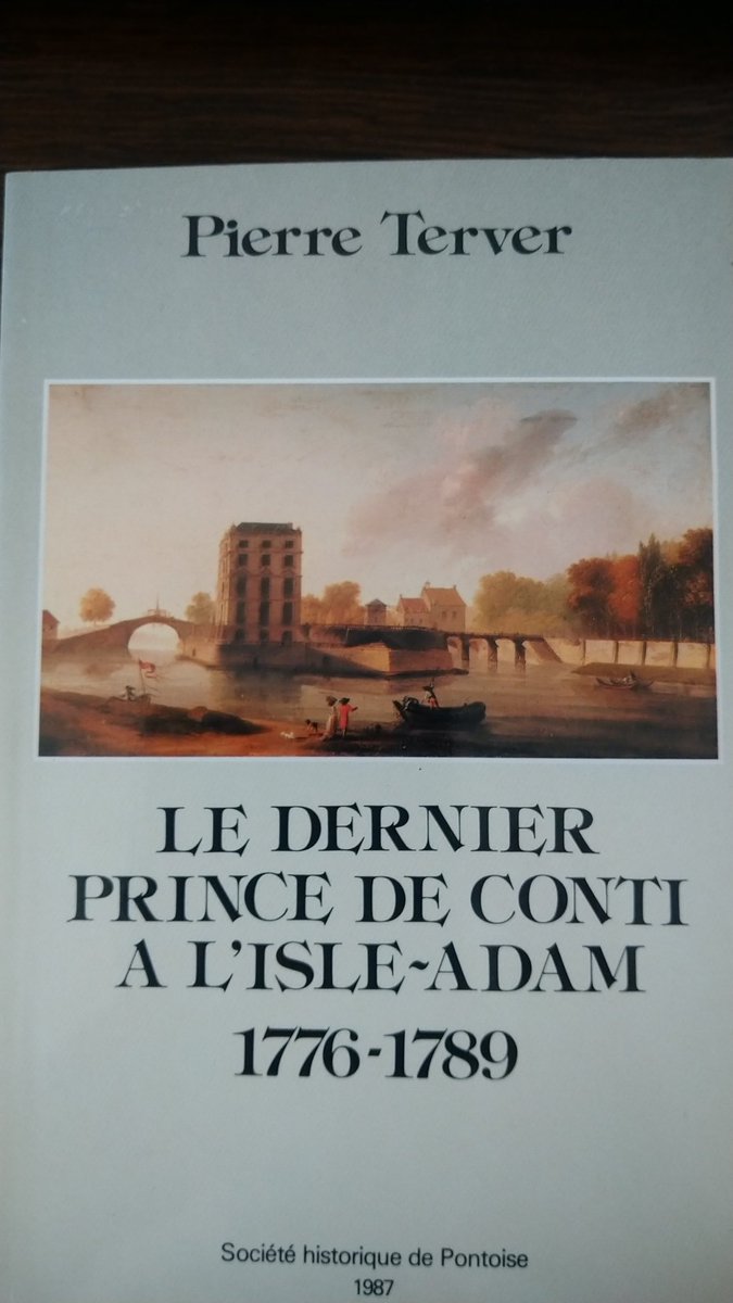 cave_ol's tweet photo. Un rare ouvrage sur Louis François Joseph de Bourbon, prince de Conti et de la demeure phare de la maison de Conti. #Histoire #isleadam https://t.co/2aVNjwAg0y