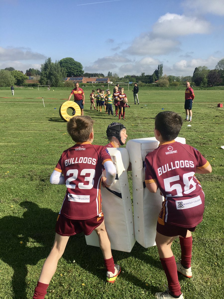 BulldogsRLFC's tweet image. A really busy morning at a sun soaked Kennel today. Positive numbers, and some new faces. Thanks to the players and coaches of @RetfordRUFC for coming to see what we’re all about.