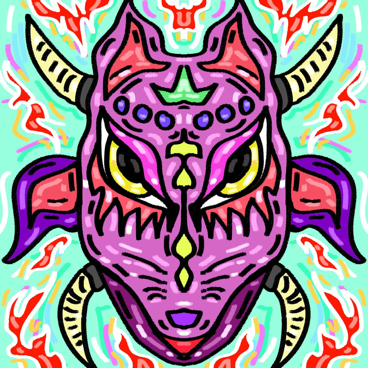 YOKAI_CULT's tweet photo. KITSUNE 

| HONOR |  -  | 0.25 sol |

#SolanaNFTs #Solana #NFTdrop #NFTartist #NFTCommunity #NFTCollection #NFT #SolSeaNFT #SOLSEA #YOKAICULT #nftsolana #nftcollector https://t.co/1kEISHe8pD