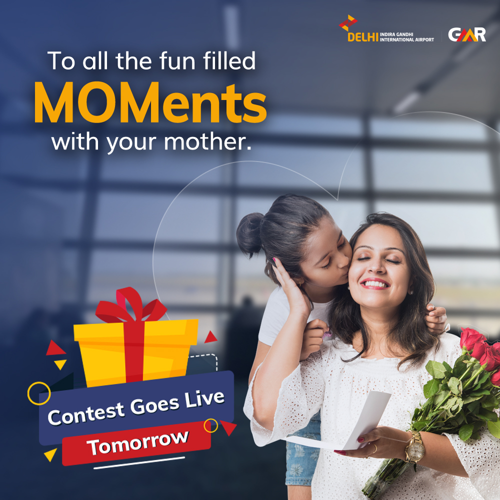 DelhiAirport's tweet photo. #ContestAlert

This #MothersDay, win and gift her an exciting shopping voucher. Participate in the #MOMents contest with us, tag &amp; follow @DelhiAirport  @mytridentdotcom .
Invite your friends to join the fun. #YourMOMents #HappyMothersDay

T&amp;C apply: https://t.co/OmJu5DQ81K https://t.co/byBiMk9aVU