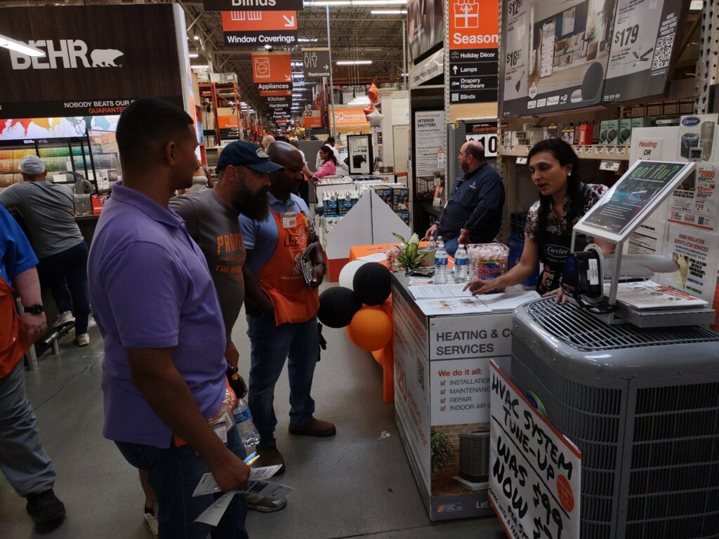 Padma Jay (@padmajayhd) on Twitter photo Home Depot Road Show!!!! Thank you <a href="/howardforman/">Howard Forman</a> - had such an amazing time driving HVAC Lead Generation and Pipeline!!! Home Depot Road Show!!!! Thank you <a href="/howardforman/">Howard Forman</a> - had such an amazing time driving HVAC Lead Generation and Pipeline!!!