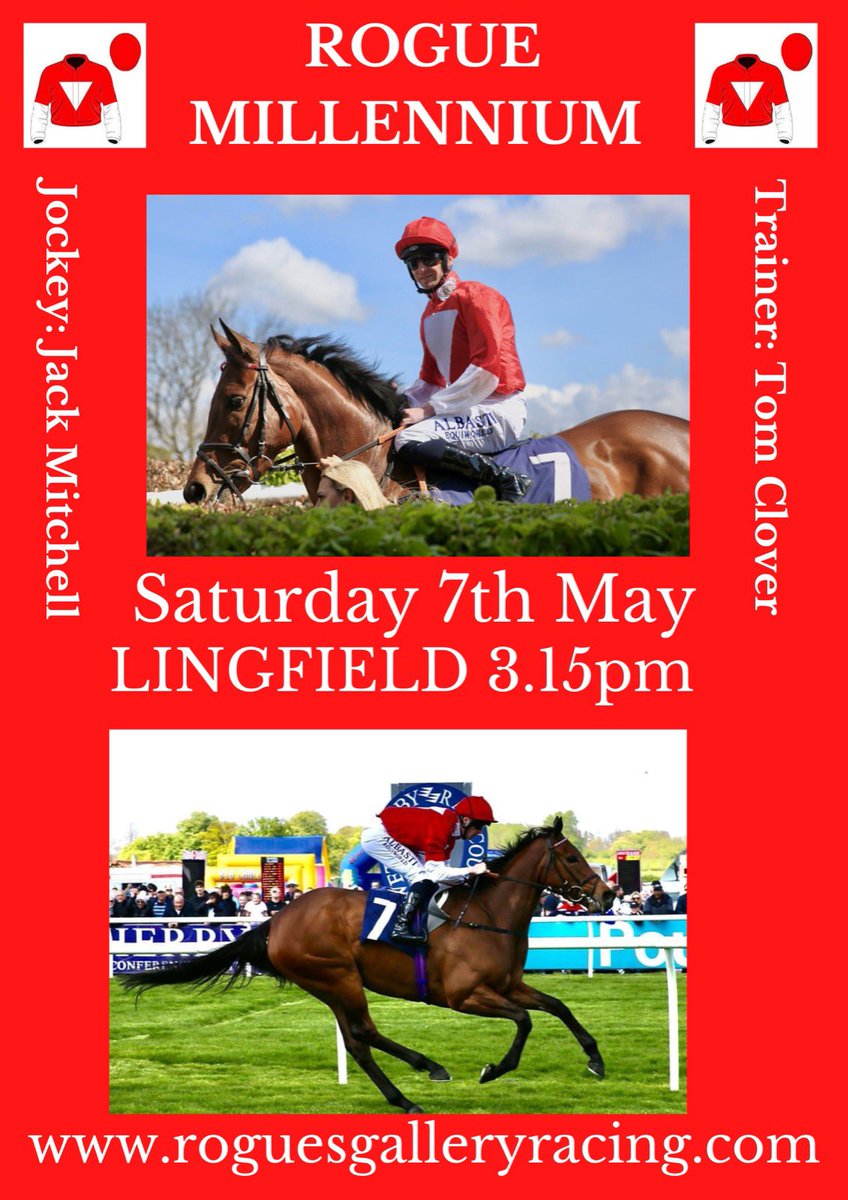 Roguesracing_'s tweet photo. The excitement is building ahead of #RogueMillenium running in The Oaks Trial @LingfieldPark this afternoon at 3.15. Over 50 of our members en route to support our filly #excitingtimes

@tomcloverracing @Mitchelljack77 #rogues #bestsyndicate https://t.co/SZxs5qjx9B