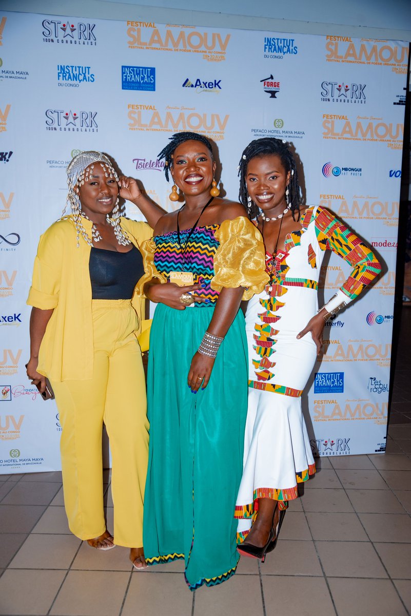 FestivalSlamouv's tweet photo. La côte d'Ivoire 🇨🇮, le Gabon 🇬🇦 et le Congo 🇨🇬 vous souhaitent un bon week-end! Suivez nous sur 
Insta: https://t.co/zPv6BszzXI
Tweeter: https://t.co/a5BJAwBDx0
Visitez notre site: https://t.co/l6EwSwSKsf
Les vidéos seront bientôt disponibles sur notre chaine youtube 
#Slamouv https://t.co/BJ2obEScTY
