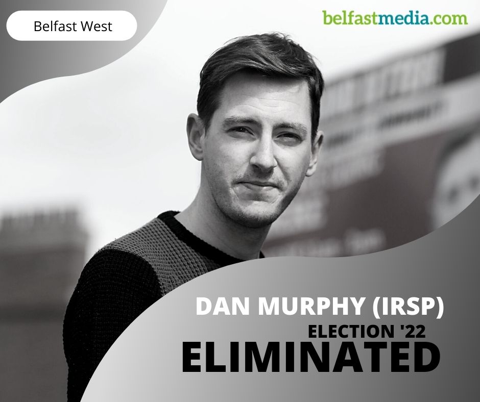 Andersonstown News on Twitter "IRSPs Dan Murphy has been eliminated in