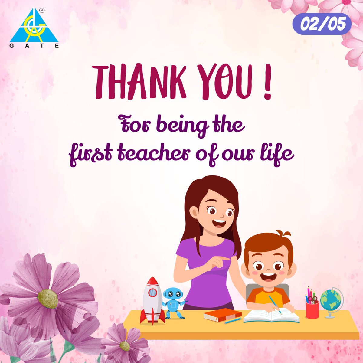 gate_academy's tweet photo. Happy Mothers' day🤱🏻 to all the beautiful mothers out there!
Continue this in the comment section and thank your mother for all her love. You can also tag your Mother to make her feel special.💫✨🌺
#GATEACADEMY #MothersDay2022 https://t.co/eRbrPZArdt