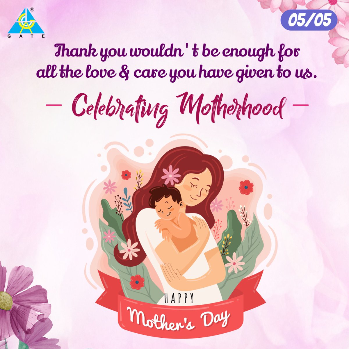 gate_academy's tweet photo. Happy Mothers' day🤱🏻 to all the beautiful mothers out there!
Continue this in the comment section and thank your mother for all her love. You can also tag your Mother to make her feel special.💫✨🌺
#GATEACADEMY #MothersDay2022 https://t.co/eRbrPZArdt