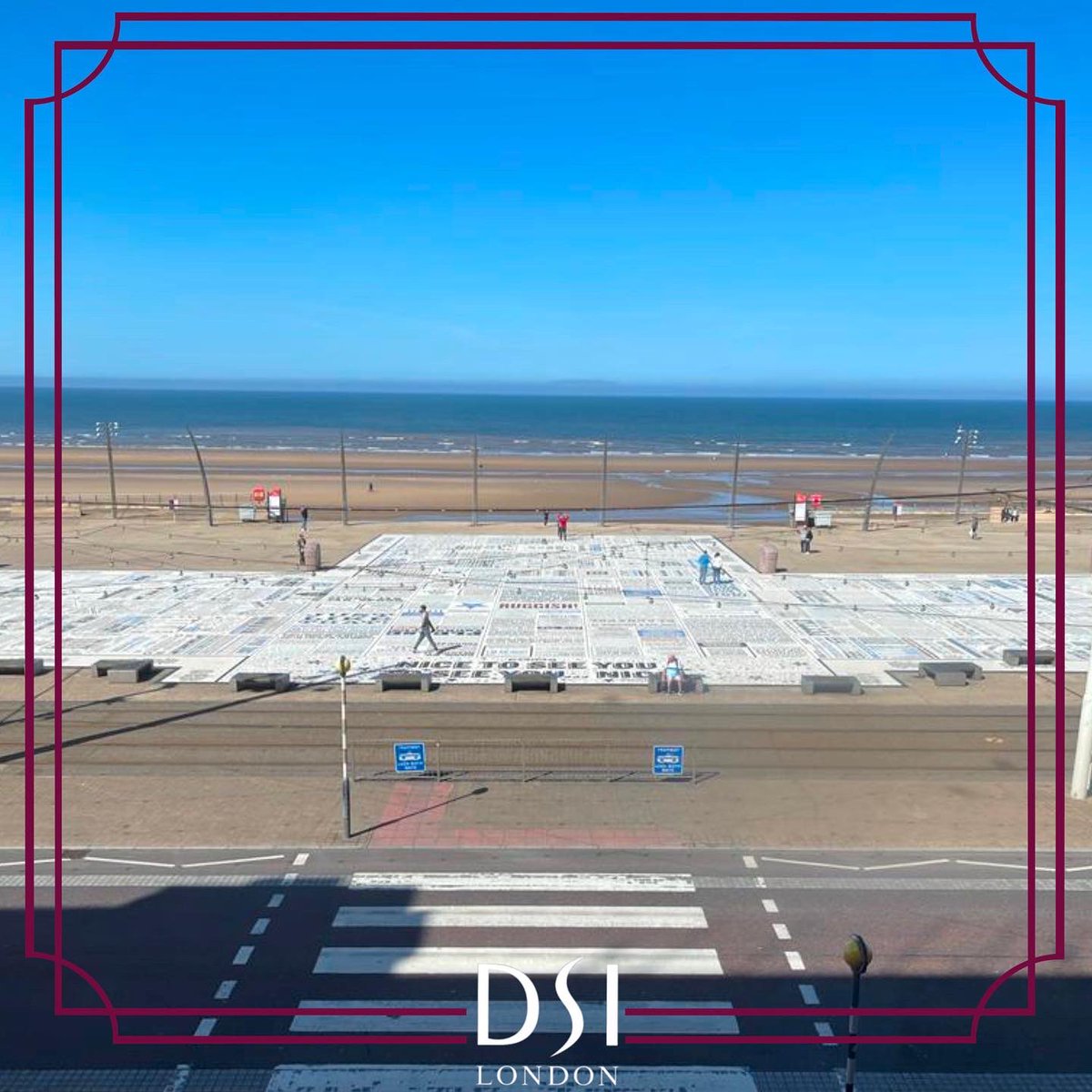 DSILondon's tweet photo. What a lovely sunny day here in Blackpool ☀️
We are ready for the first day of The Open, are you? Watch now on DSI TV!
#dsilondon #dsitv #blackpooltower https://t.co/nMcXTmfq5a
