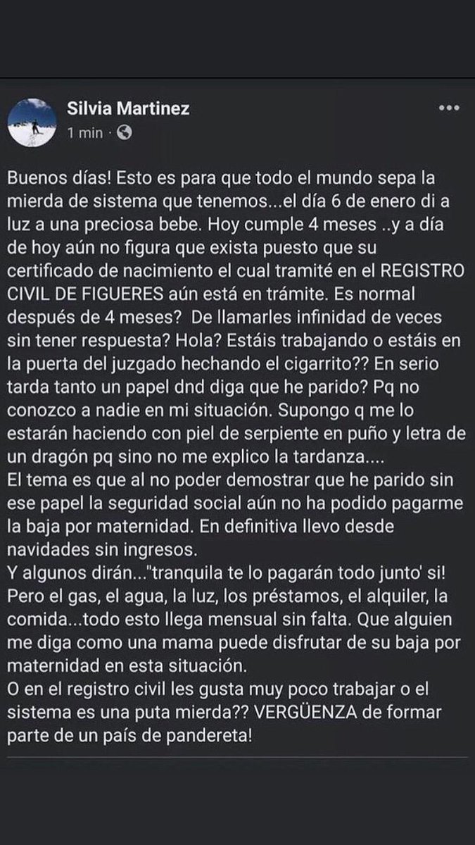 Perafcial's tweet photo. Indignant 
#Figueres #AjuntamentFigueres #registrecivil #jutjatsfigueres https://t.co/Anot5TxGMV