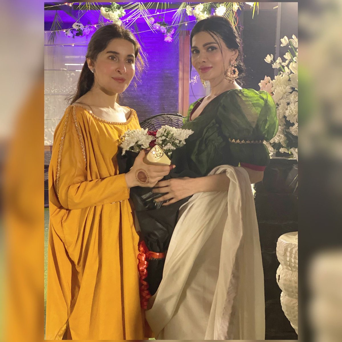 Last nite at eid Milan party <a href="/IamShaistaLodhi/">Dr. Shaista Lodhi</a> 
#girlniteout 
#saraloren