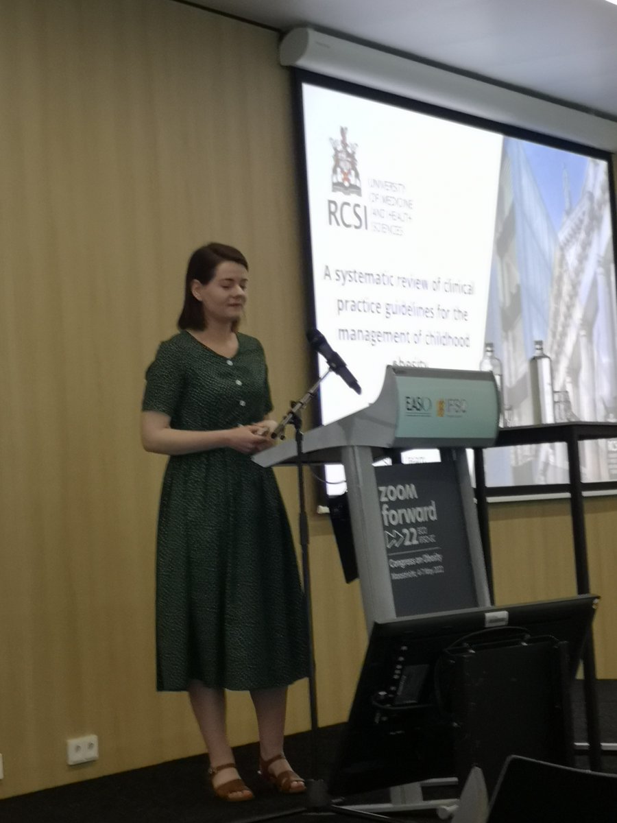 BiaBites's tweet photo. @JC_Holm states the work presented by @LM_Tully @RCSI_Irl #ECO2022 on a systematic review of paediatric #obesity treatment guidelines is "most welcome" &amp; needed to enrich understanding &amp; care.Wonderful use of images from @ICPObesity image bank throughout Dr Tully's presentation. https://t.co/6pUXUSCWcV