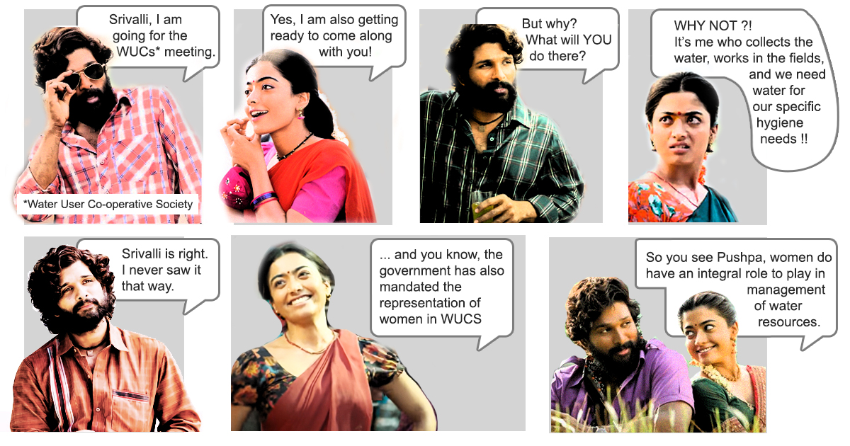 It's Saturday and we were in the mood to do something light and fun. So got talking about #WUCS and #women this way. #gender #IWRM