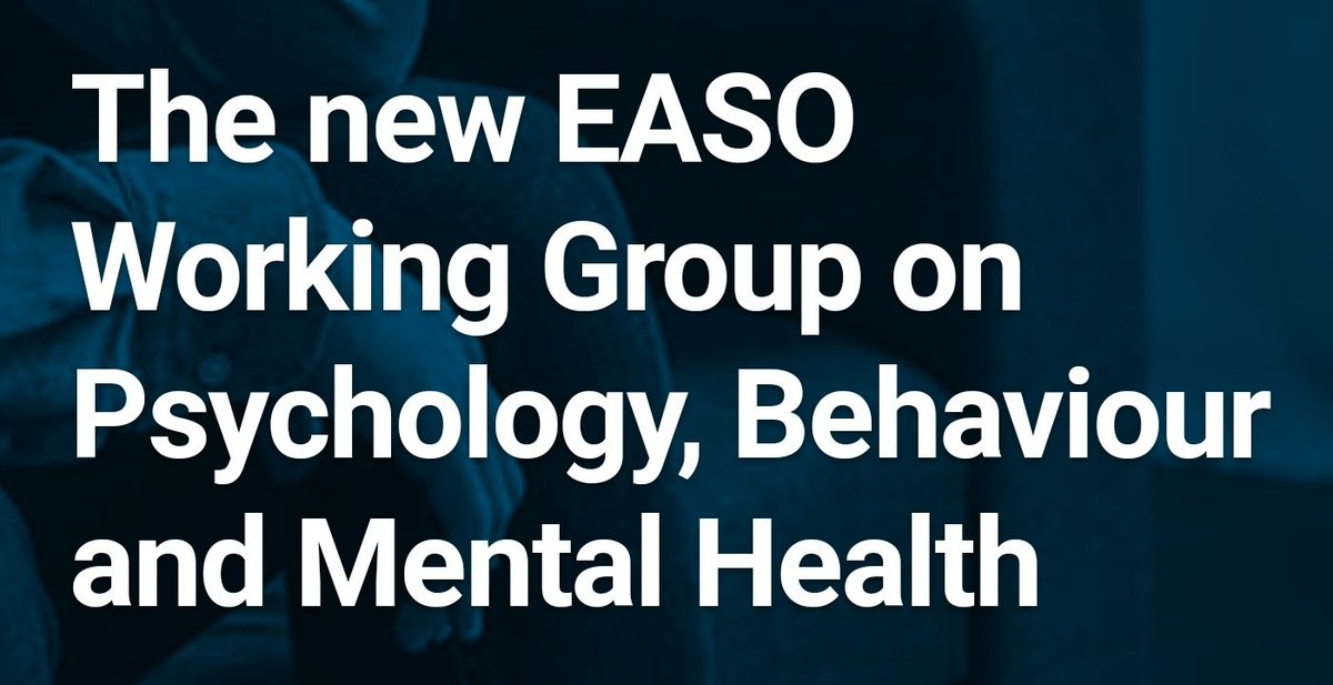 While I am all sad and nostalgic #ECO2022 is coming to an end, I am so excited to start working as a member of the new @EASOobesity group on #psychology #behaviour and #mentalhealth collaborating with @ECPObesity - @RebeccaAntonie @EASOobesityECN let's do our best!