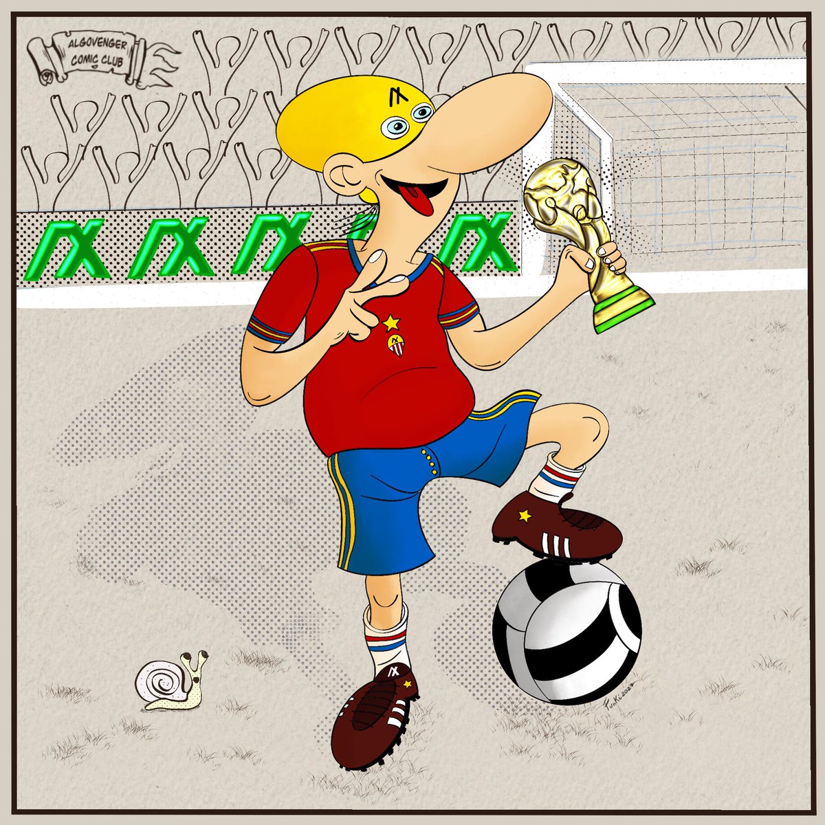 FunkyRaccoons's tweet photo. Algovenger live #Algorand
#Algovenger live #Football https://t.co/JouukiIwi6