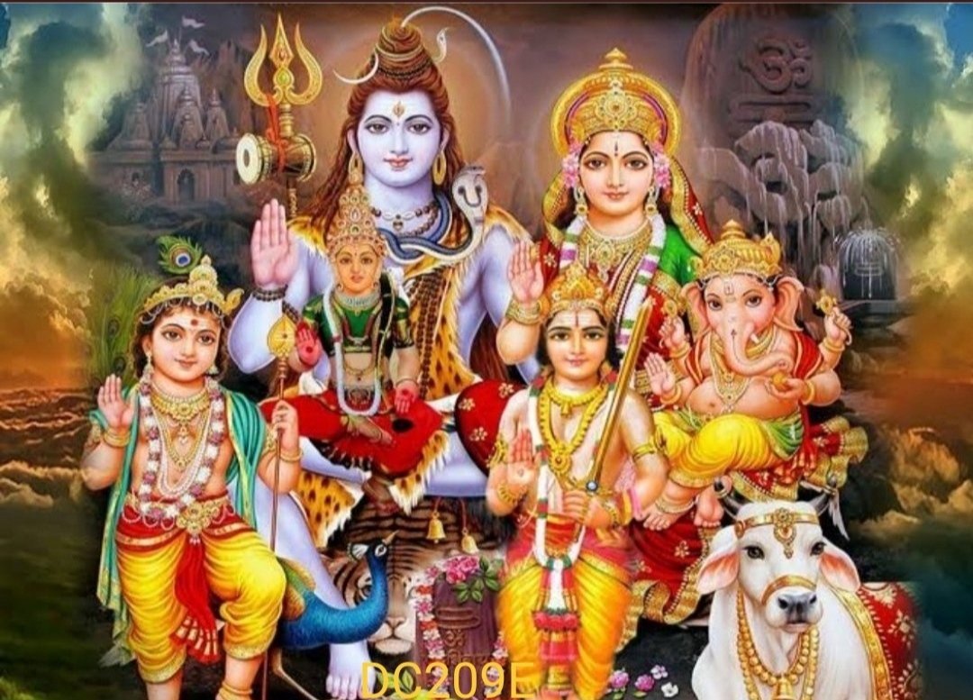 प्रिय पार्वती मैं तनिक विश्राम करूंगा आज तुम संसार की रक्षा करो हा हा वो संसार के लोग कभी आपका ध्यान भी नही करते है जाने दो हमारा कर्त्तव्य हैसबकी रक्षा करना माता पिता की सेवा बालक करे या न करे मां बाप उनकी रक्षा करते जाओ कुछ देर आप सबका ध्यान रखो मैं नही चाहता किसी पर कोई दुख आए