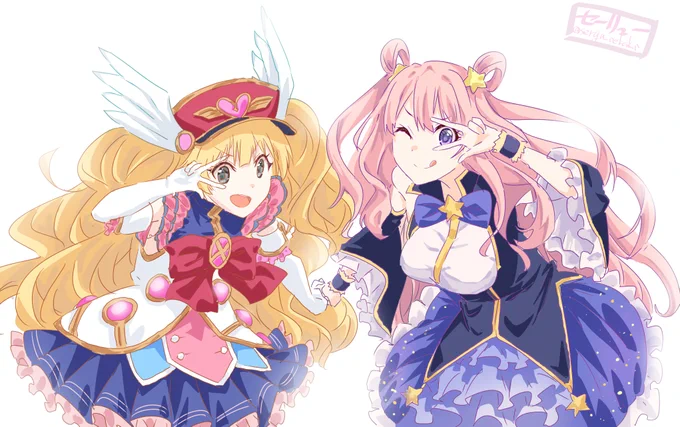 skeb納品致しました!
ハツネ×マジカルモニカのダブルキラーン☆
#プリコネR 