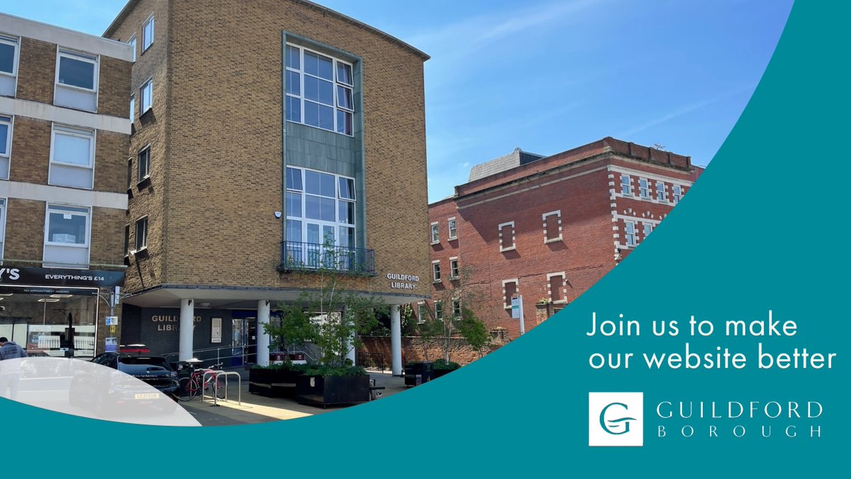 GuildfordBC's tweet image. Join us @guildfordlib every Tuesday from 10 May, 9.30am -1pm. We are running drop-in sessions for our customers to test our website. 👉 Our aim is to improve online customer journeys. Come and say hi and meet our digital team! #CustomerFirst #DigitalByDefault #GuildfordLibrary
