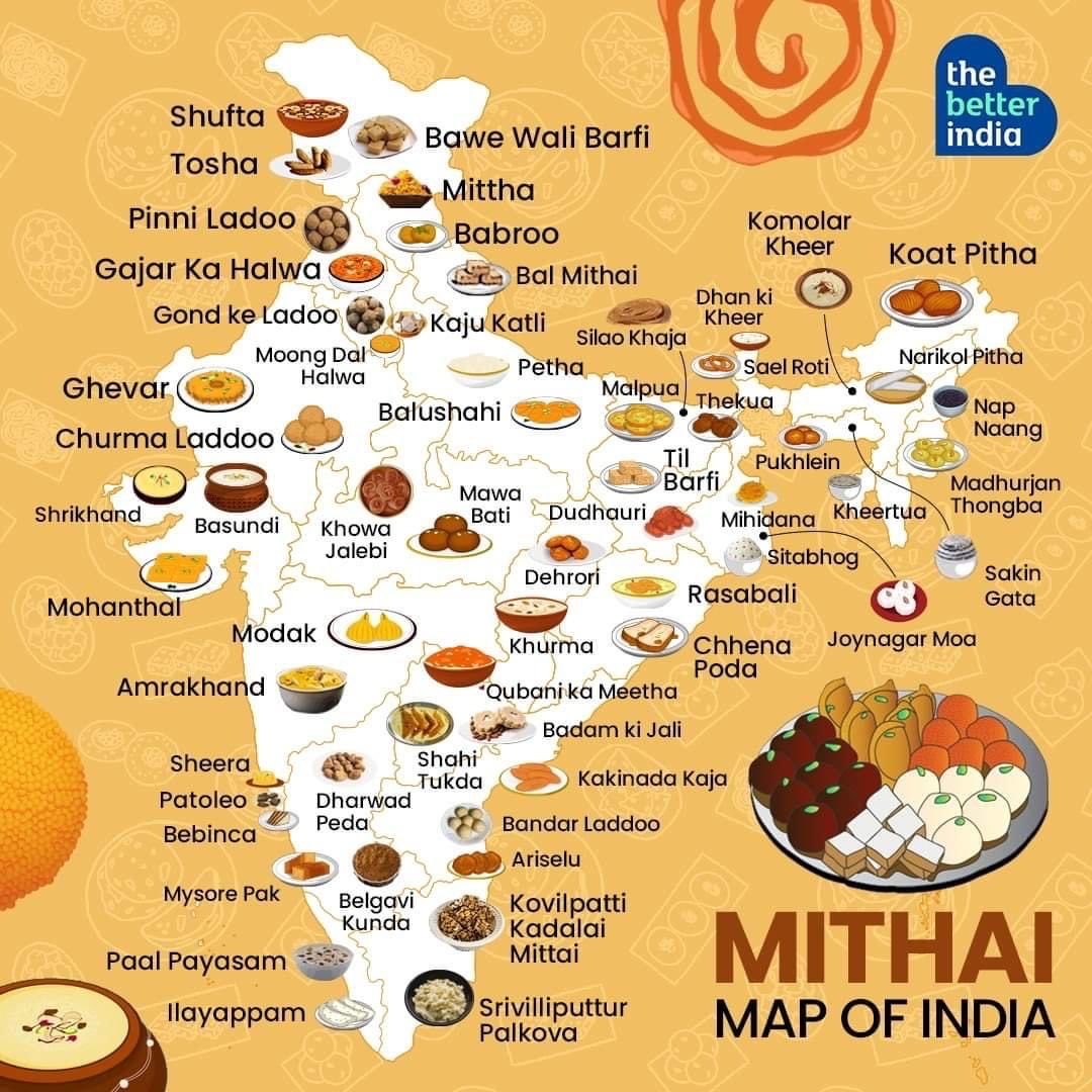 explorer_vicky's tweet photo. Which Mithai (sweets) have you tried across India. Hundreds of sweet varieties with unique taste

#halidram #bivanervala #sweets #eid #diwali https://t.co/yBMaXS6ubH