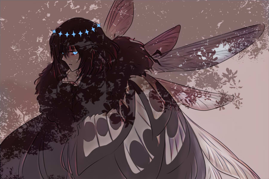 オベロン(Fate) 「🦋 」|半目のイラスト