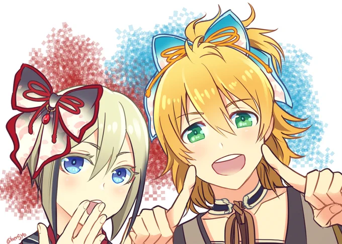 ぷいきゅあ赤青がんばえ〜! 